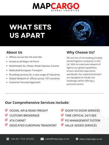 Mapcargo Services & Global Network