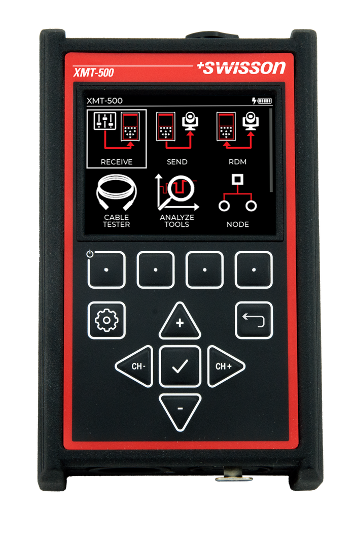 XMT-500 DMX Tester & RDM / Ethernet Controller