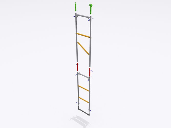 Lighting Drop Ladder System