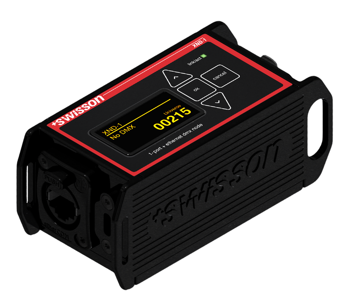 XND-1   1-port network to DMX converter with support for sACN and Art-Net.
