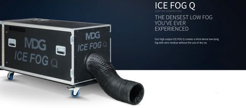 Ice Fog Q - HP Low Fog Dual High Output Generator.