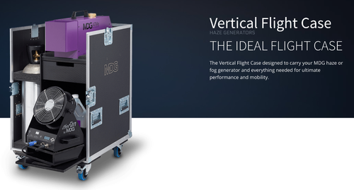 Vertical Internally Wired Flight Case.