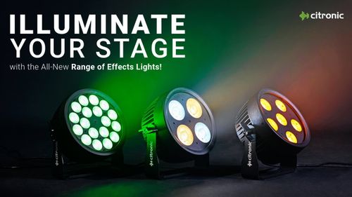 Citronic Effect Lighting Range