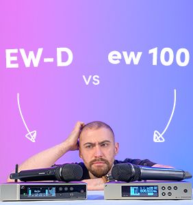 Sennheiser EW-D vs ew 100 G4