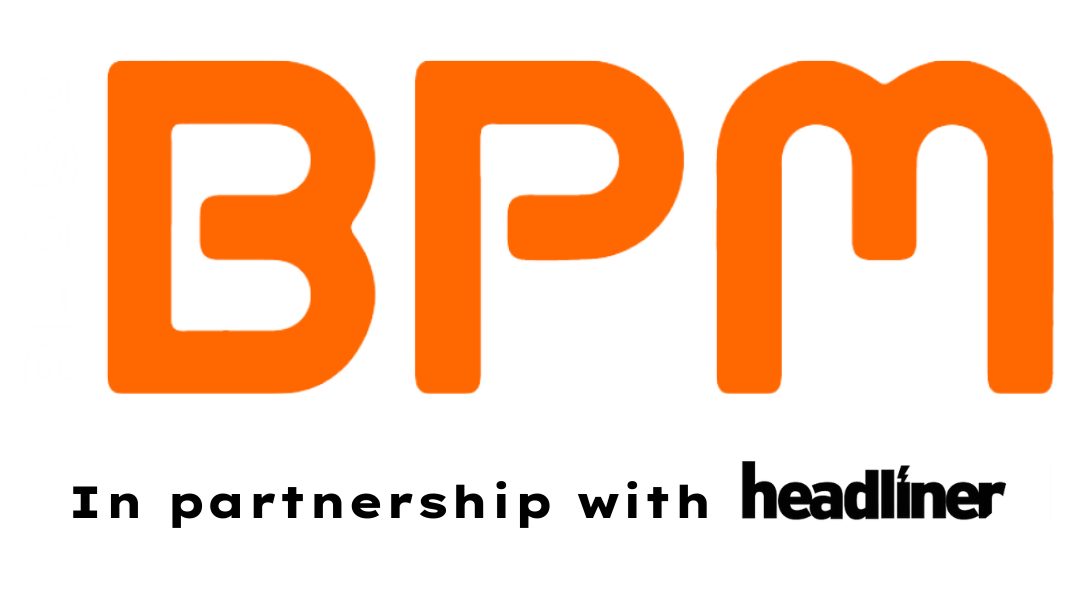 BPM the show for DJs in partnership with Headliner magazine 2024 logo