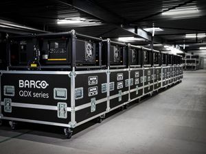 AED Display expands rental portfolio with 32 Barco QDX projectors