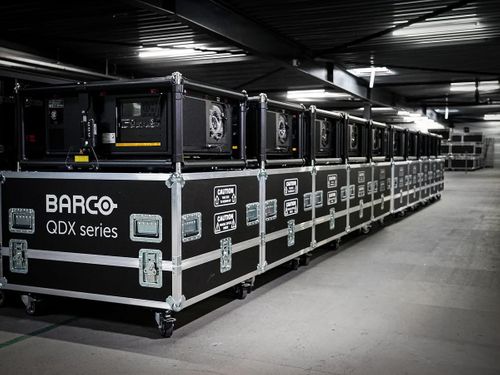 AED Display expands rental portfolio with 32 Barco QDX projectors