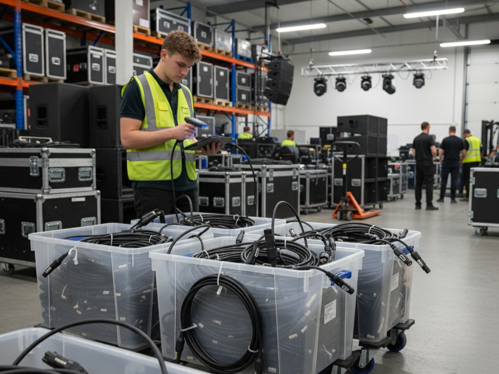 RFID Innovation Transforms Cable Tracking for Event Hire Companies