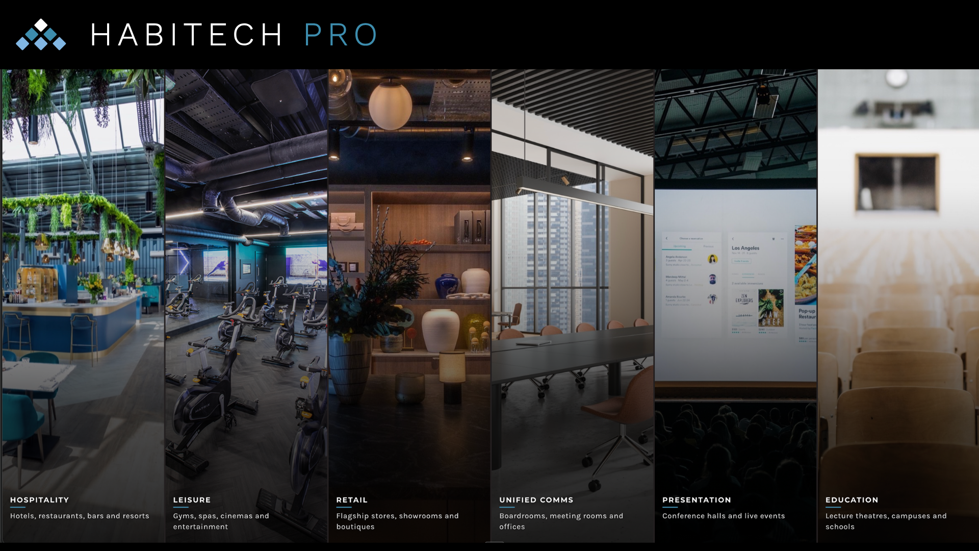 Habitech Pro at PLASA Focus Leeds 2026: Experience Blaze by Sonance and Sonance Professional