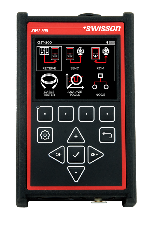XMT-500 DMX Tester & RDM / Ethernet Controller 