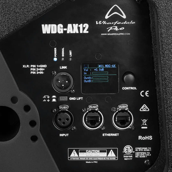 NEW WDG-AX Active Coaxial Floor Monitors