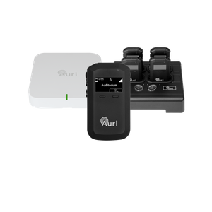 Auri™ First Auracast™broadcast audio-based solution for assistive listening