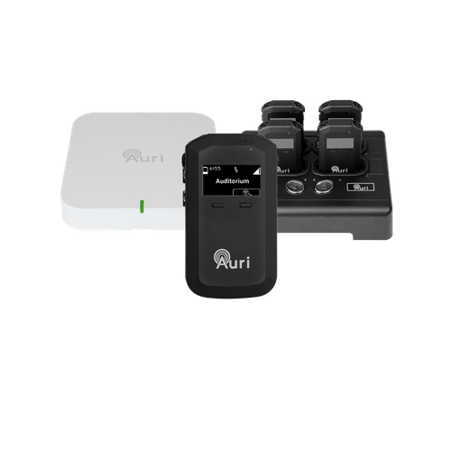 Auri™ First Auracast™broadcast audio-based solution for assistive listening