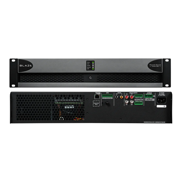 Blaze by Sonance PowerZone Connect 2U Amplifier Range