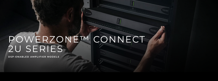 Blaze by Sonance PowerZone Connect 2U Amplifier Range