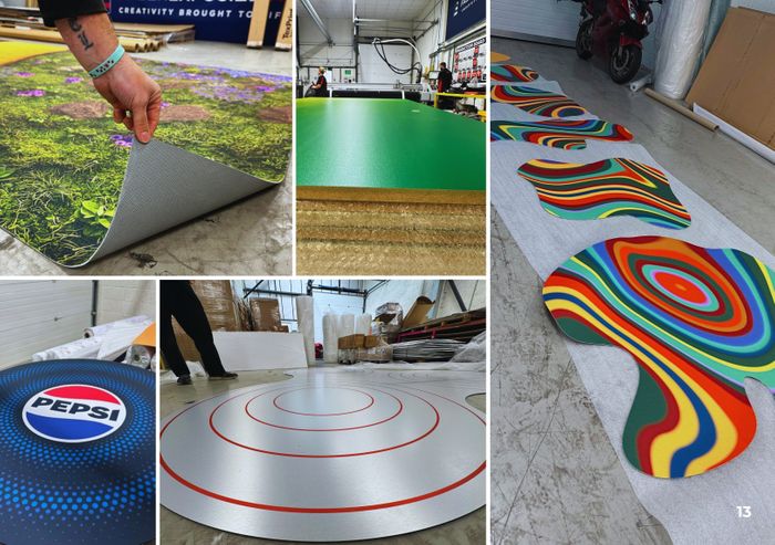 Stage Flooring - Graphics