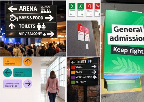 Wayfinding & Zone Signage