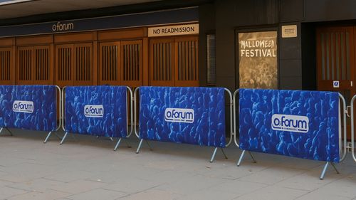 Crowd Barrier Covers