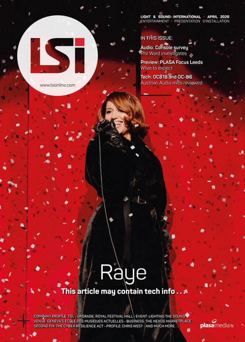 April Issue: On Tour Raye