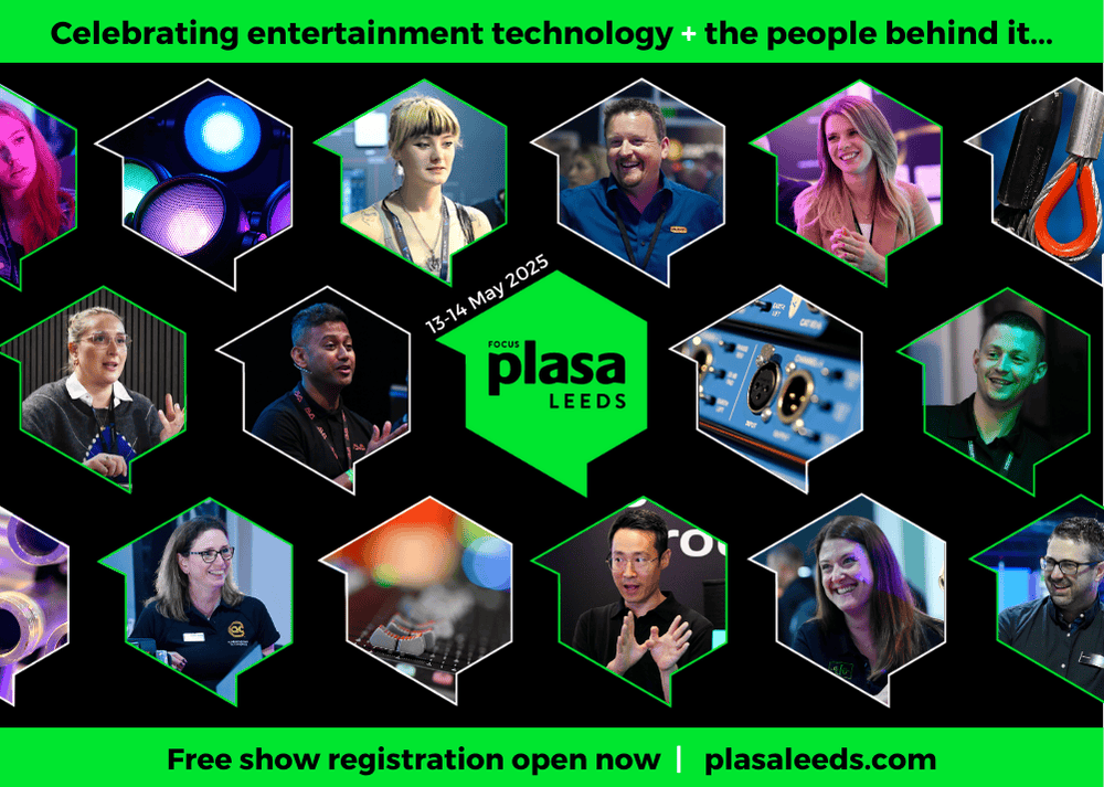 Celebrate entertainment technology and the people behind it at PLASA Focus Leeds 2025 