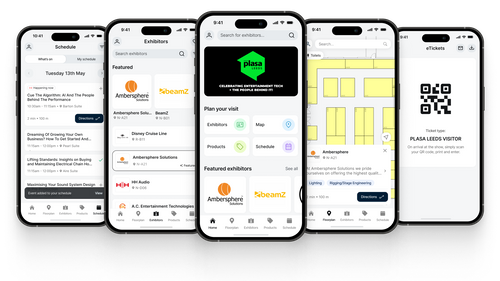 Now available: The official PLASA Focus Leeds app