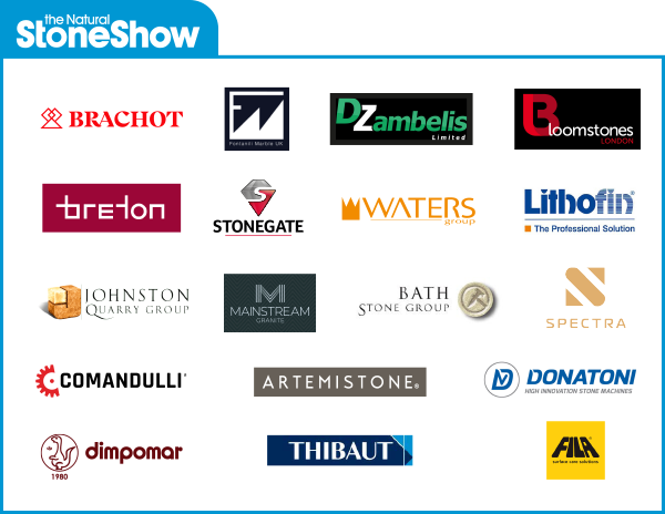 A selection of Natural Stone Show exhibitors