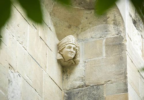 Reading Abbey, Carved Head, Reading