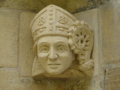 Reading Abbey, Carved Head, Reading