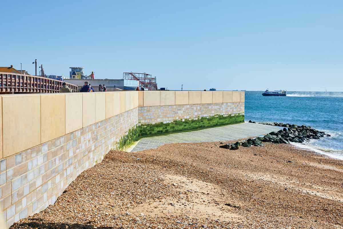 Southsea Coastal Protection Scheme – Frontage 1: Long Curtain Moat