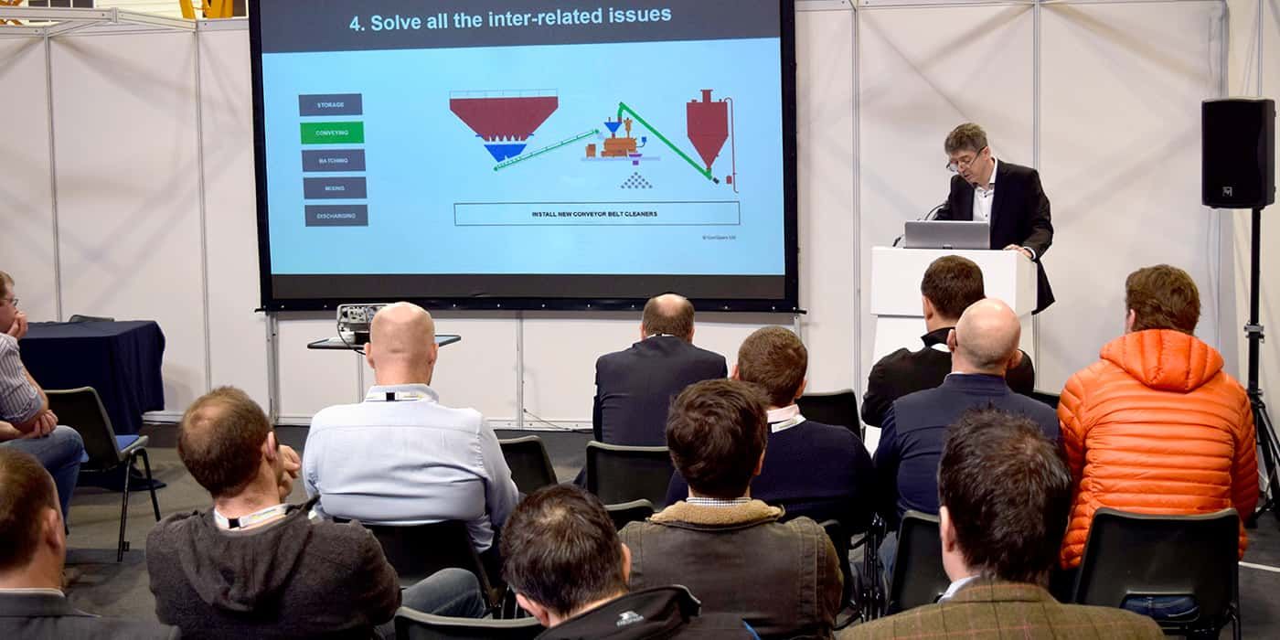 A seminar session at The UK Concrete Show - educating, enriching and engaging the visitors
