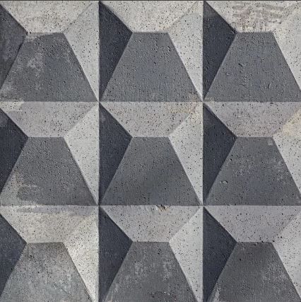 Patterned decorative concrete