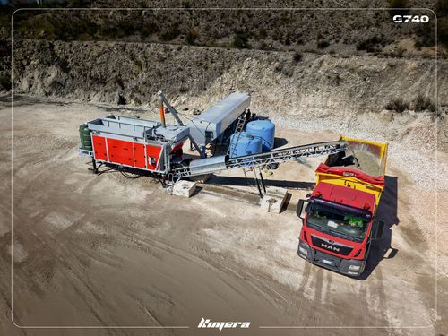 Kimera G Series – Mobile gravimetric concrete mixers