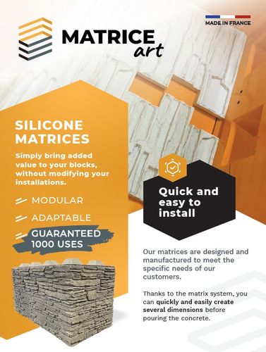 Matrice Art - silicone matrices for Lego blocks