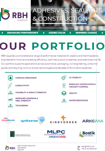 Adhesives, Sealants & Construction Brochure