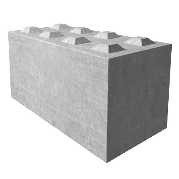 Concrete block mould BB Dimensions: 160x80x80 cm