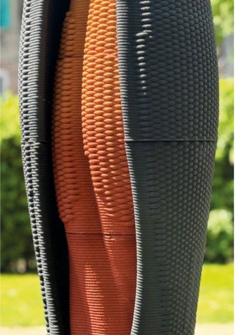 3D-printed concrete sculpture at Venice Architecture Biennale