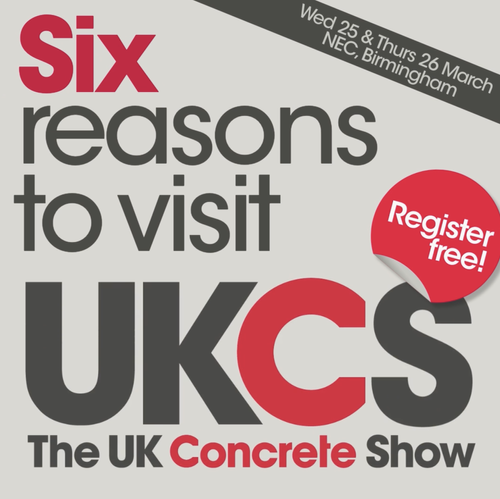 Six reasons to attend The UK Concrete Show…