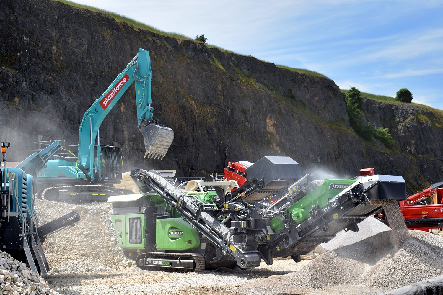 Rock Processing Demo Area