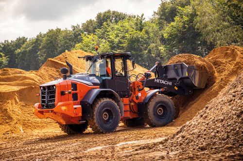 Hitachi to show new ZW180-7 wheel loader