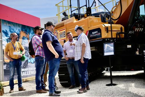 SANY celebrate successful debut at Hillhead 2022