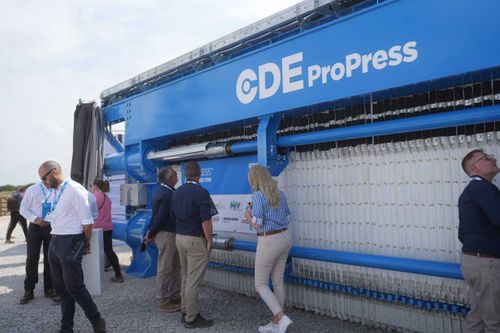 Hot off the Press: CDE unveil a new generation of filter press at Hillhead