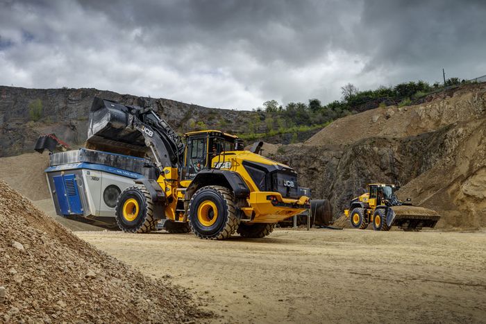JCB preview flagship 480 and 490 wheel loaders at Hillhead 2026