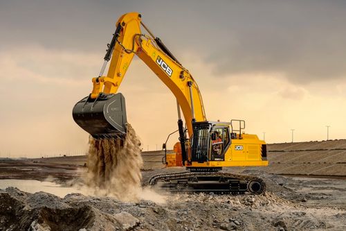JCB's 52-tonne excavator the 520X