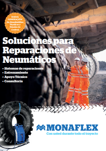 Sistemas de reparación de neumáticos Monaflex - Folleto 2025 [Español]