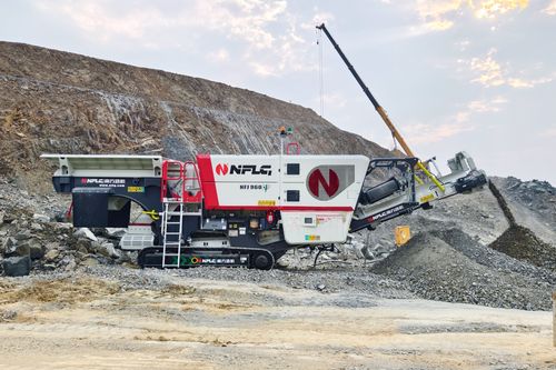NFLG 960DP Tracked Mobile Jaw Crusher
