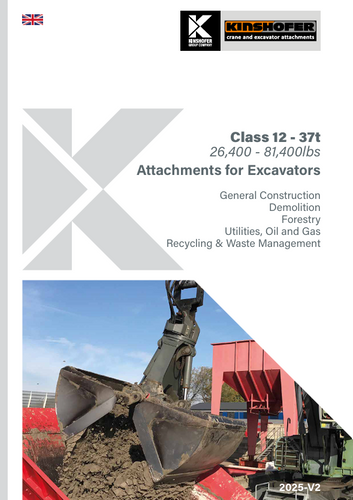 Kinshofer Catalog Excavators 12-37t