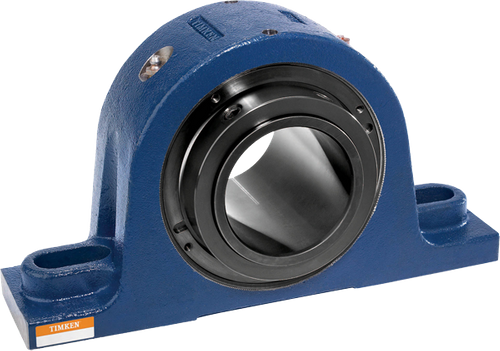 Solid-block spherical roller bearing housed units