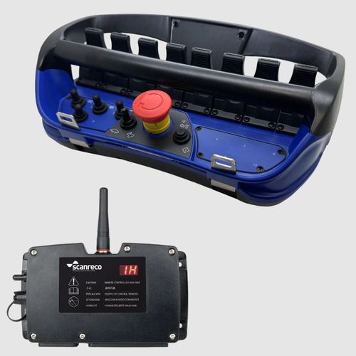 Scanreco RC400 G2B Radio Remote with Maxi 8 Lever Handset For PWM Outputs