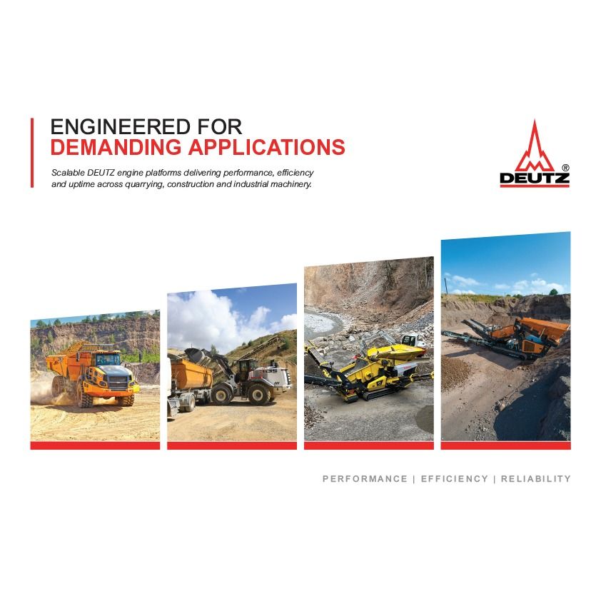 DEUTZ Engines: Engineered for Demanding Applications