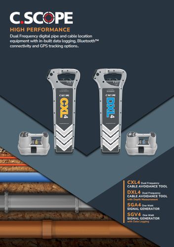 C.Scope XL4 Range Cable Avoidance Tools and Signal Generators